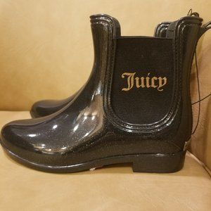 Juicy Couture Rori Sparkle boots size 6